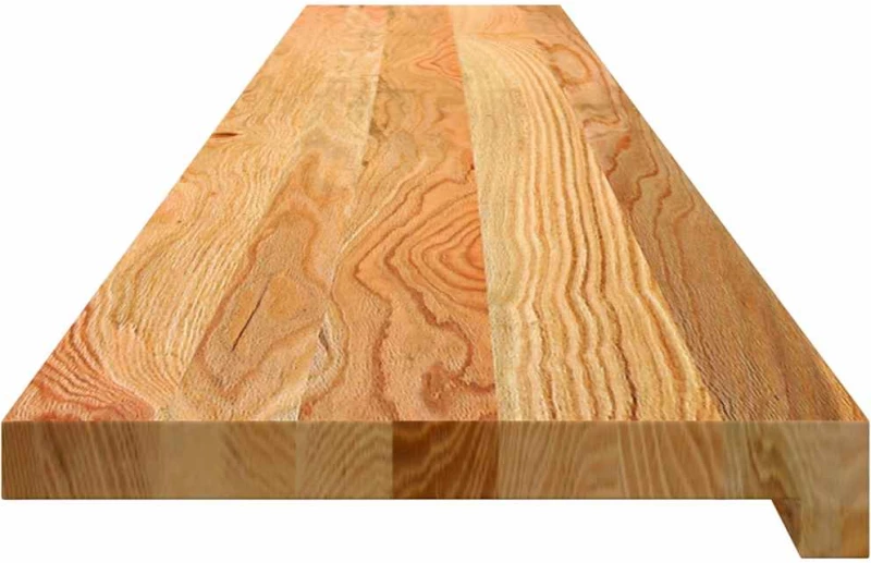 vidaXL Περβάζια παραθύρων 2 τεμ. Αν. Καφέ 160x30x2εκ. Μασίφ Ξύλο Δρυός