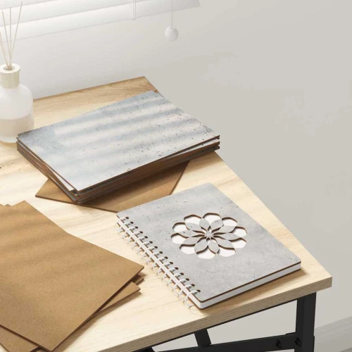 vidaXL Διακοσμητικά Πάνελ 150 pcs Σκυρόδεμα Γκρι 15 x 21 x 0.27 εκ.