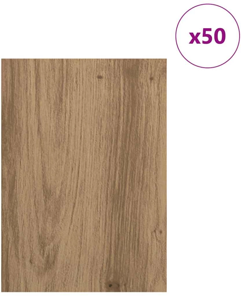 vidaXL Διακοσμητικά Πάνελ 50 pcs Artisan Oak 21 x 30 x 0,27 εκ