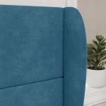 vidaXL Αυτί Κεφαλής Μπλε 80 x 23 x 6 εκ. Βελούδο