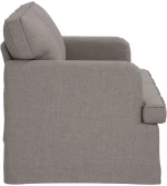 vidaXL Καναπές Taupe 144 x 80 x 85 εκ ύφασμα