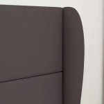 vidaXL Αυτί Κεφαλής Καφέ 80 x 23 x 6 εκ. ύφασμα
