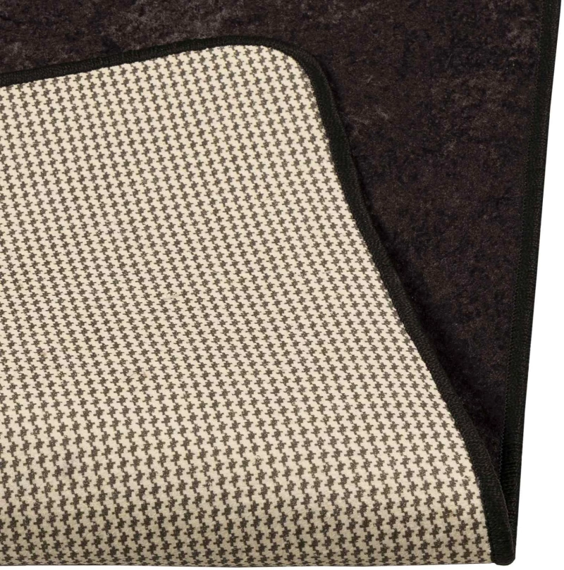 vidaXL Χαλί Runner MARSA Ανθρακί 100 x 300 cm Πολυέστερ και PVC