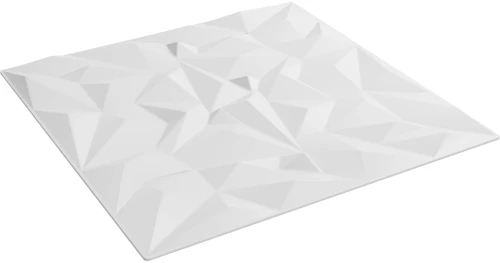 vidaXL Πάνελ τοίχου 24 pcs Λευκό 50 x 50 cm Φελιζόλ XPS