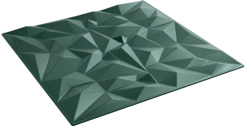 vidaXL Πάνελ τοίχου 24 pcs Αμέθυστος Πράσινο 50 x 50 cm Φελιζόλ XPS