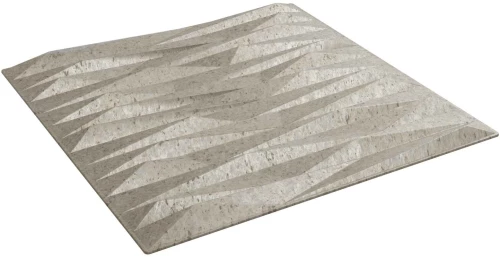 vidaXL Πάνελ τοίχου 24 pcs Πέτρα Μπετόν 50 x 50 cm Φελιζόλ XPS