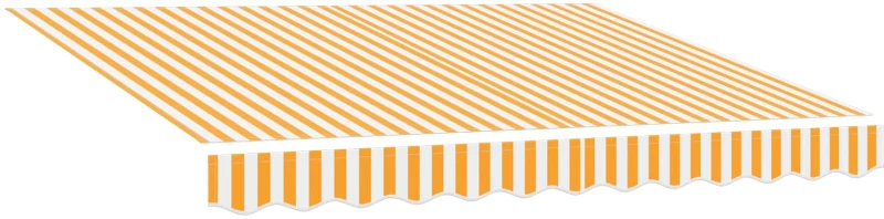 vidaXL Χειροκίνητη αναδιπλούμενη τέντα με LED 3 x 2,5 μ