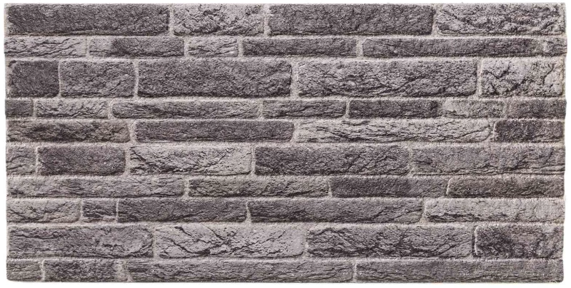 vidaXL Πάνελ τοίχου 10 pcs Ανθρακί 100 x 50 cm Αφρός EPS