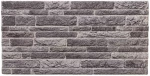 vidaXL Πάνελ τοίχου 10 pcs Ανθρακί 100 x 50 cm Αφρός EPS