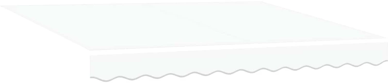 vidaXL Χειροκίνητη αναδιπλούμενη τέντα με LED 3,5 x 2,5 μ