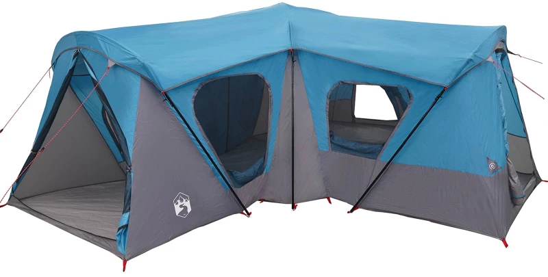 vidaXL Οικογενειακή Σκηνή Μπλε 610 x 610 x 210 εκ