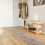 vidaXL Χαλί Runner MARSA Γκρι 50 x 250 εκ. Πολυέστερ και PVC
