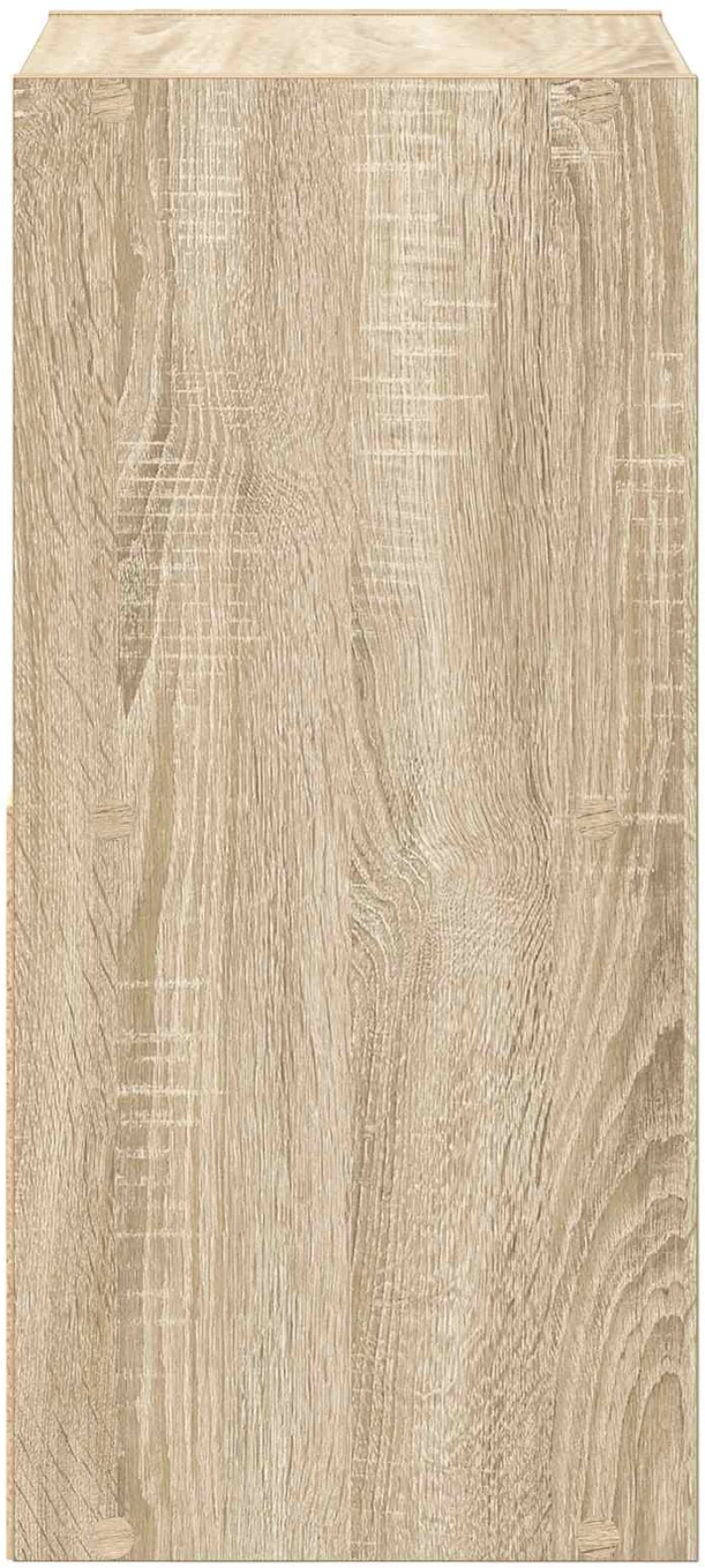 vidaXL Κομοδίνο 2 pcs Δρύς Sonoma 35 x 32 x 68,5 εκ Επεξεργασμένο ξύλο
