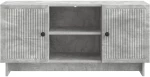 vidaXL Ντουλάπι TV 102 x 34,5 x 50 εκ. Γκρι Σκυροδέματος