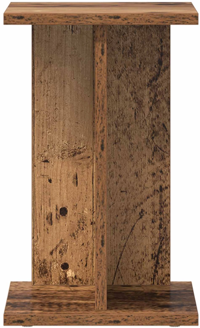 vidaXL Βάση φυτών 2 pcs Παλιό ξύλο 25 x 25,5 x 40,5 εκ.