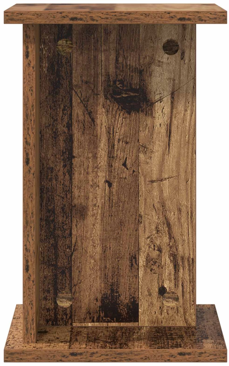 vidaXL Βάση φυτών 2 pcs Παλιό ξύλο 25 x 25,5 x 40,5 εκ.