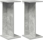 vidaXL Βάση φυτών 2 pcs Σκυρόχρωμο Γκρι 25 x 25,5 x 60,5 εκ.
