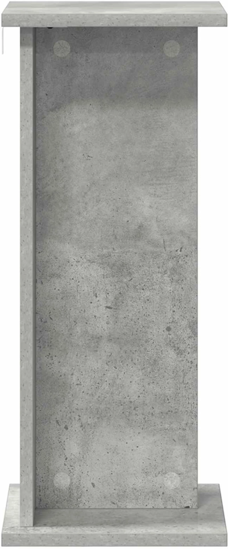 vidaXL Βάση φυτών 2 pcs Σκυρόχρωμο Γκρι 25 x 25,5 x 60,5 εκ.