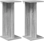 vidaXL Βάση φυτών 2 pcs Γκρι Σονομά 25 x 25,5 x 60,5 εκ.