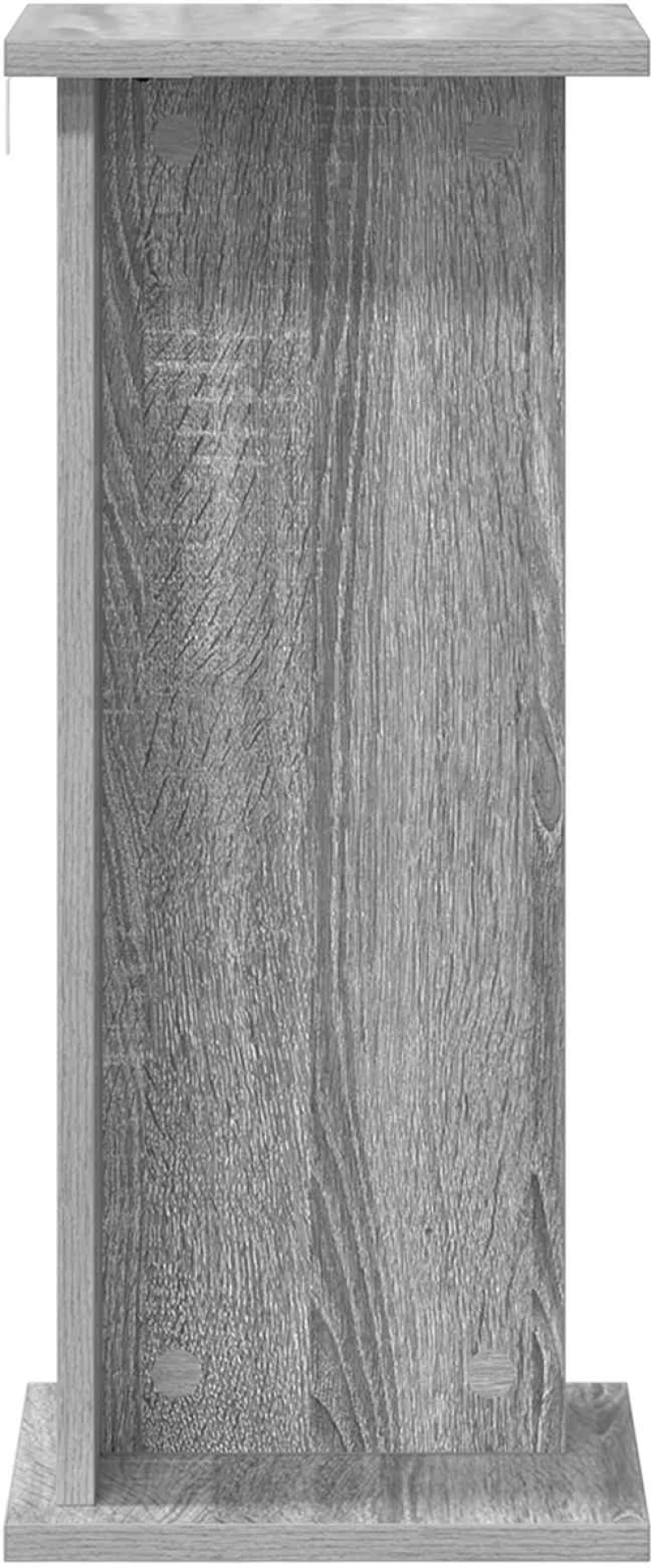 vidaXL Βάση φυτών 2 pcs Γκρι Σονομά 25 x 25,5 x 60,5 εκ.