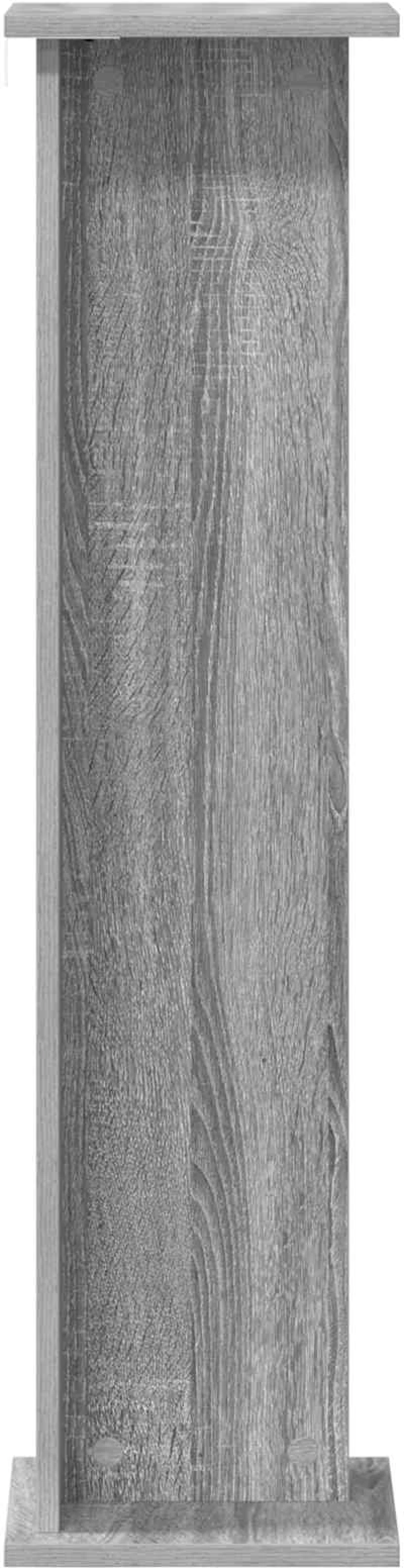 vidaXL Βάση φυτών 2 pcs Γκρι Σονομά 25 x 25,5 x 100,5 εκ.