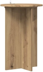 vidaXL Βάση φυτών 2 pcs Artisan Δρυς Ø40 x 60 εκ. Επεξεργασμένο Ξύλο