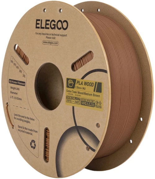 PLA Wood filament (ινδική δρυς)