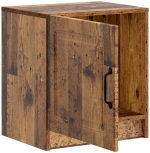 vidaXL Κομοδίνο Παλαιωμένο ξύλο 43 x 34,5 x 47 εκ. Επεξεργασμένο Ξύλο