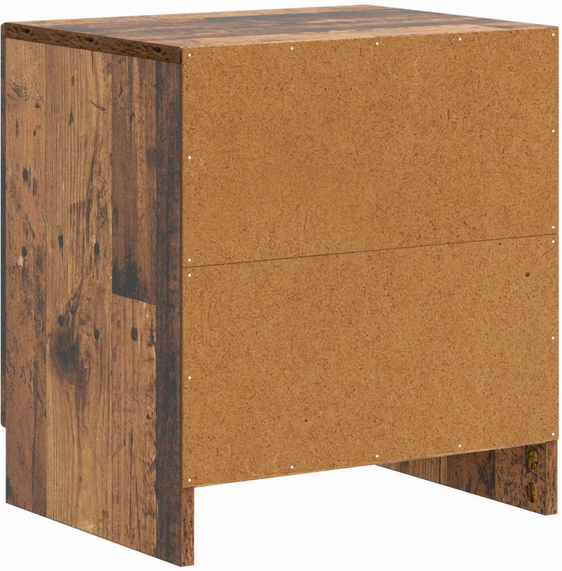 vidaXL Κομοδίνο Παλαιωμένο ξύλο 43 x 34,5 x 47 εκ. Επεξεργασμένο Ξύλο