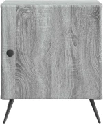 vidaXL Κομοδίνο Γκρι Sonoma 43 x 34,5 x 50 εκ Επεξεργασμένο Ξύλο