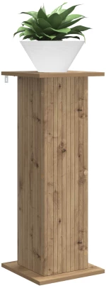 vidaXL Βάση φυτών Artisan Δρυς 30,5 x 30 x 80,5 εκ Επεξεργασμένο Ξύλο