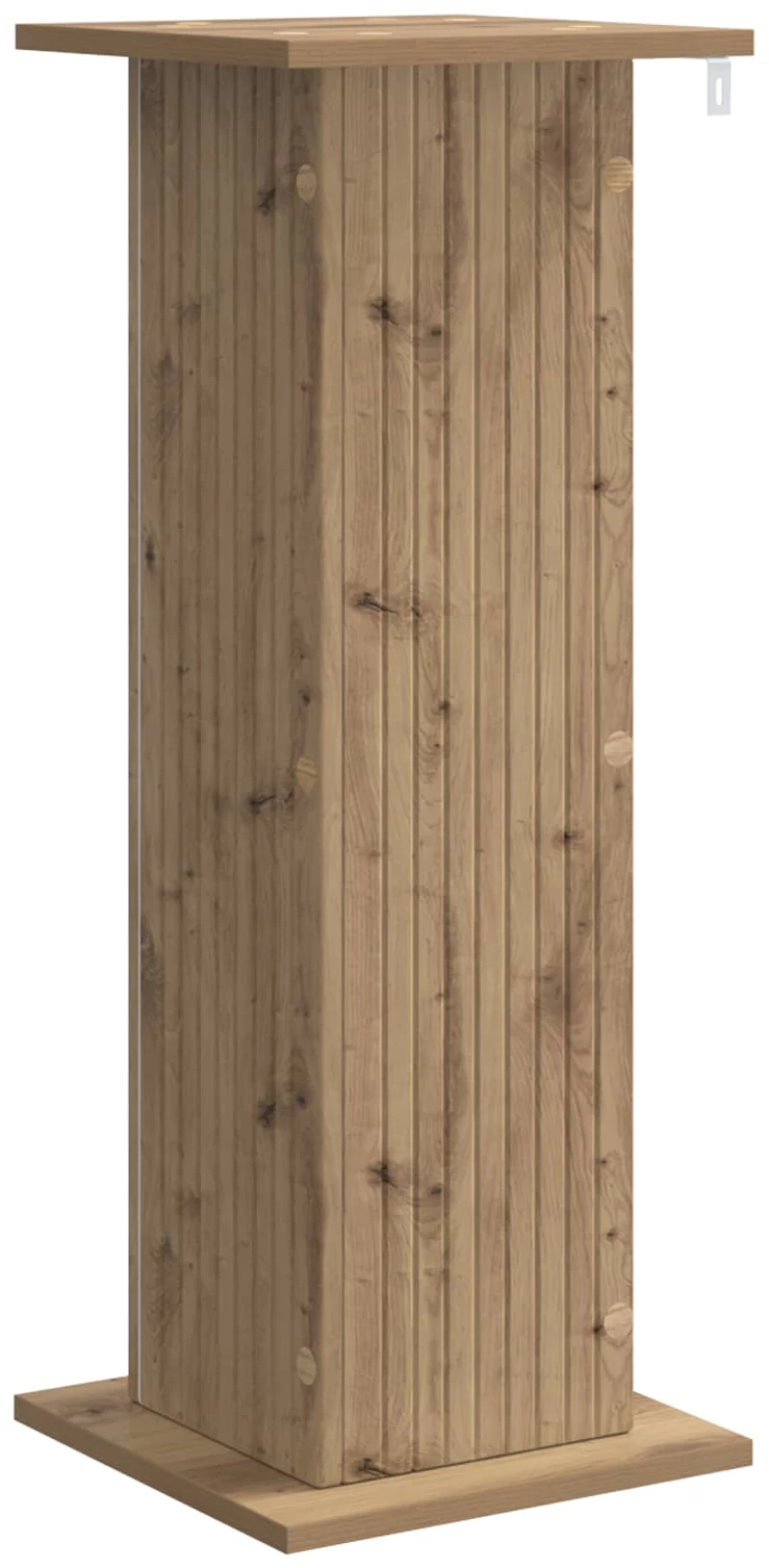 vidaXL Βάση φυτών Artisan Δρυς 30,5 x 30 x 80,5 εκ Επεξεργασμένο Ξύλο