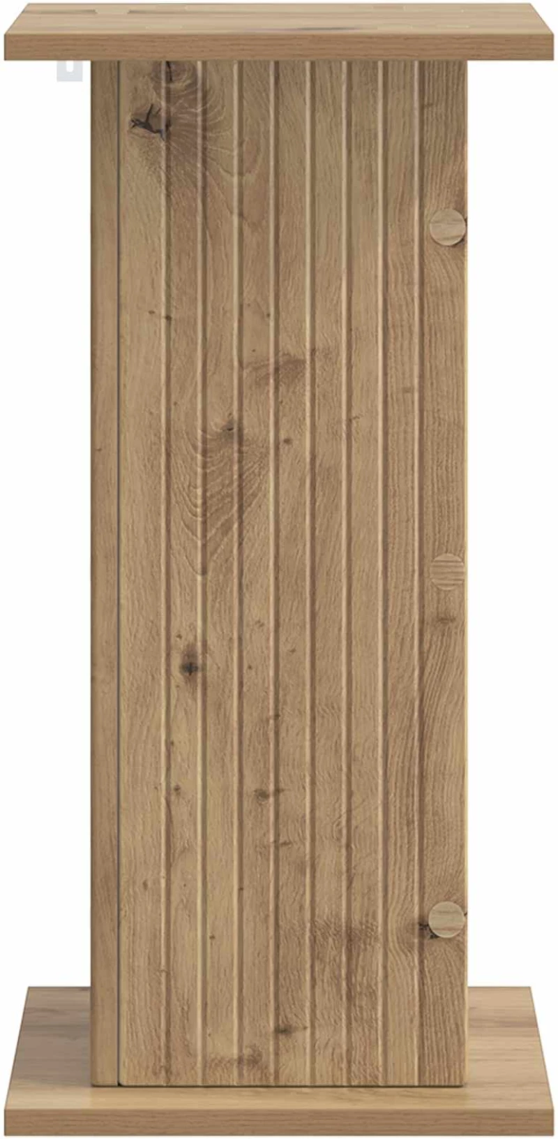 vidaXL Βάση φυτών 2 pcs Artisan Δρυς 30,5 x 30 x 60,5 εκ