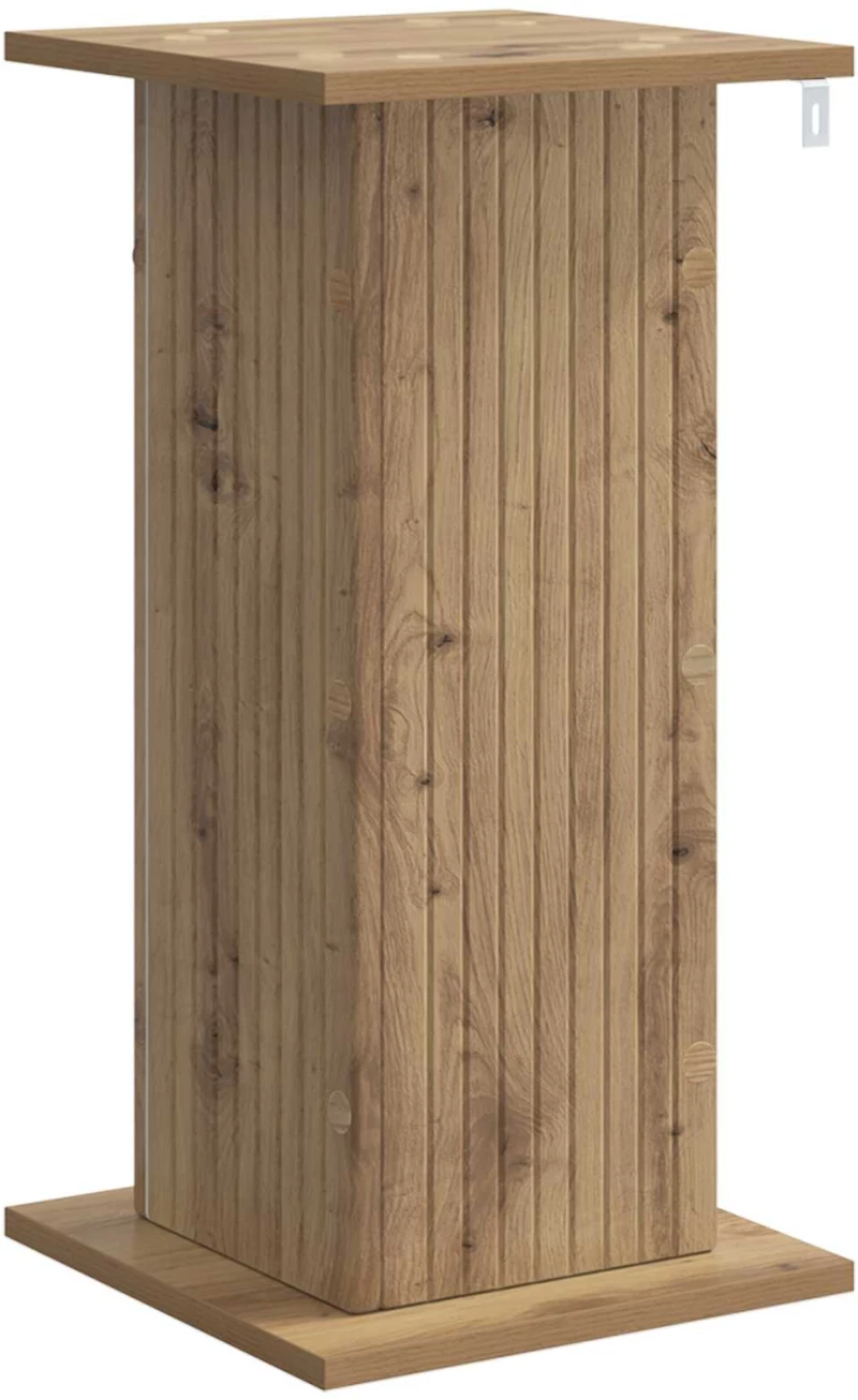 vidaXL Βάση φυτών 2 pcs Artisan Δρυς 30,5 x 30 x 60,5 εκ