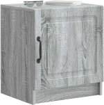 vidaXL Κομοδίνο 2 pcs Γκρι Sonoma 43 x 34,5 x 47 εκ.