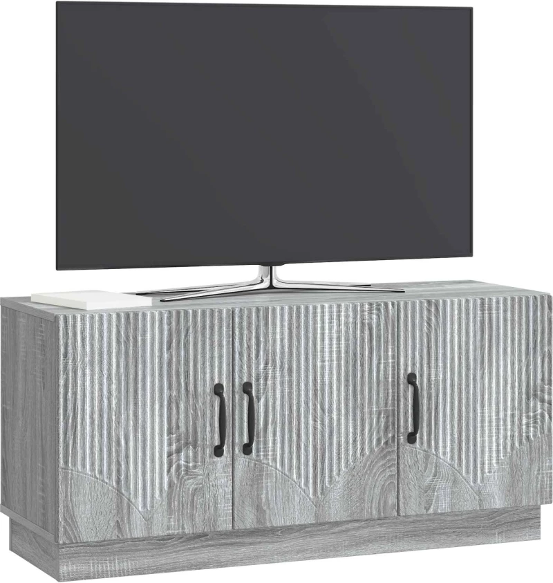 vidaXL Ντουλάπι TV Γκρι Sonoma 99 x 34,5 x 47 εκ Επεξεργασμένο Ξύλο