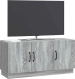 vidaXL Ντουλάπι TV Γκρι Sonoma 99 x 34,5 x 47 εκ Επεξεργασμένο Ξύλο