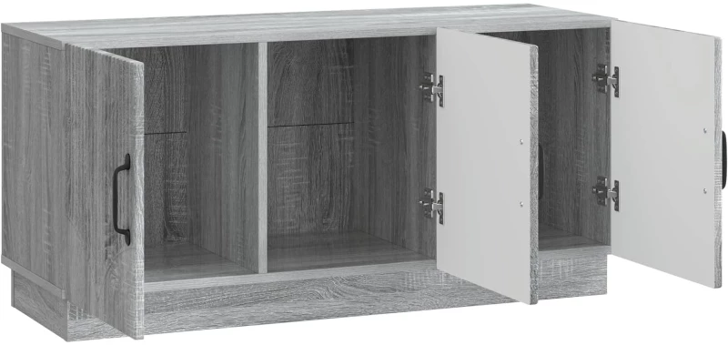 vidaXL Ντουλάπι TV Γκρι Sonoma 99 x 34,5 x 47 εκ Επεξεργασμένο Ξύλο