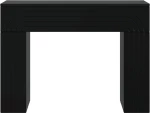 vidaXL Τραπεζάκι σαλονιού Μαύρο 102 x 35 x 75 εκ Επεξεργασμένο Ξύλο