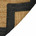 vidaXL Χαλιά χώρου Σκούρο Γκρι 200 x 200 cm Γιούτα