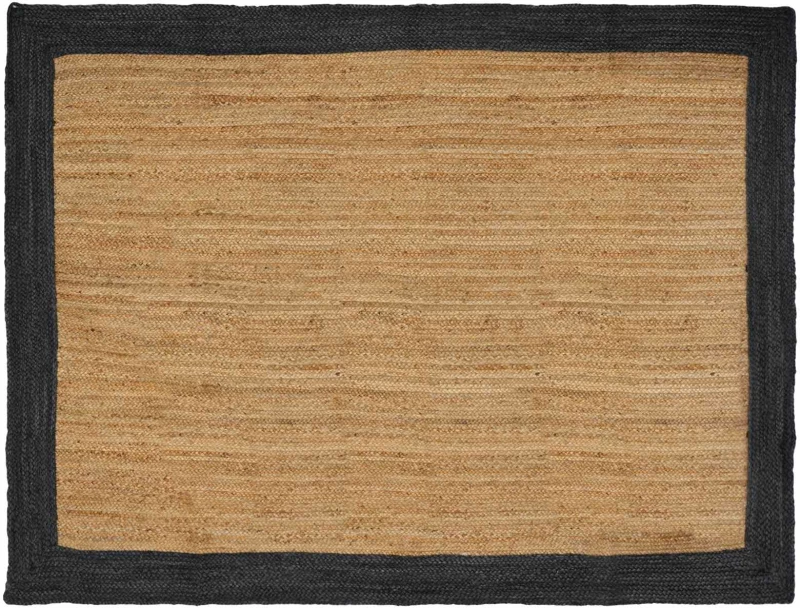 vidaXL Χαλιά χώρου Σκούρο Γκρι 240 x 340 εκ. Γιούτα