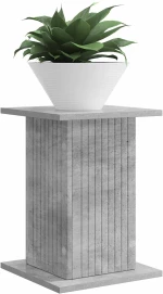 vidaXL Βάση φυτών Γκρι Σκυροδέματος 30,5 x 30 x 43 εκ