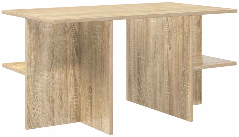 vidaXL Τραπεζάκι σαλονιού Sonoma Δρυς 87 x 50 x 45 εκ