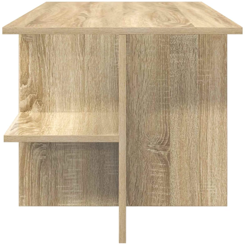 vidaXL Τραπεζάκι σαλονιού Sonoma Δρυς 87 x 50 x 45 εκ