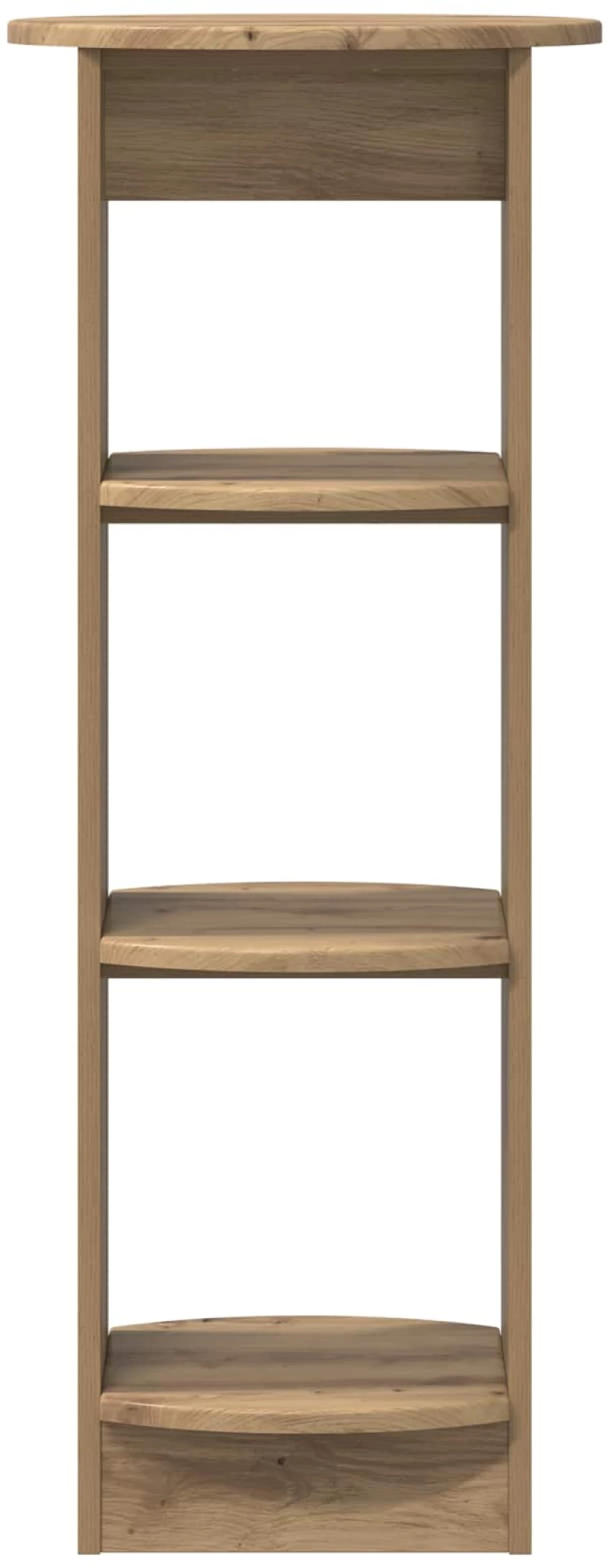 vidaXL Βοηθητικό ντουλάπι Artisan Δρυς 40 x 40 x 100 cm