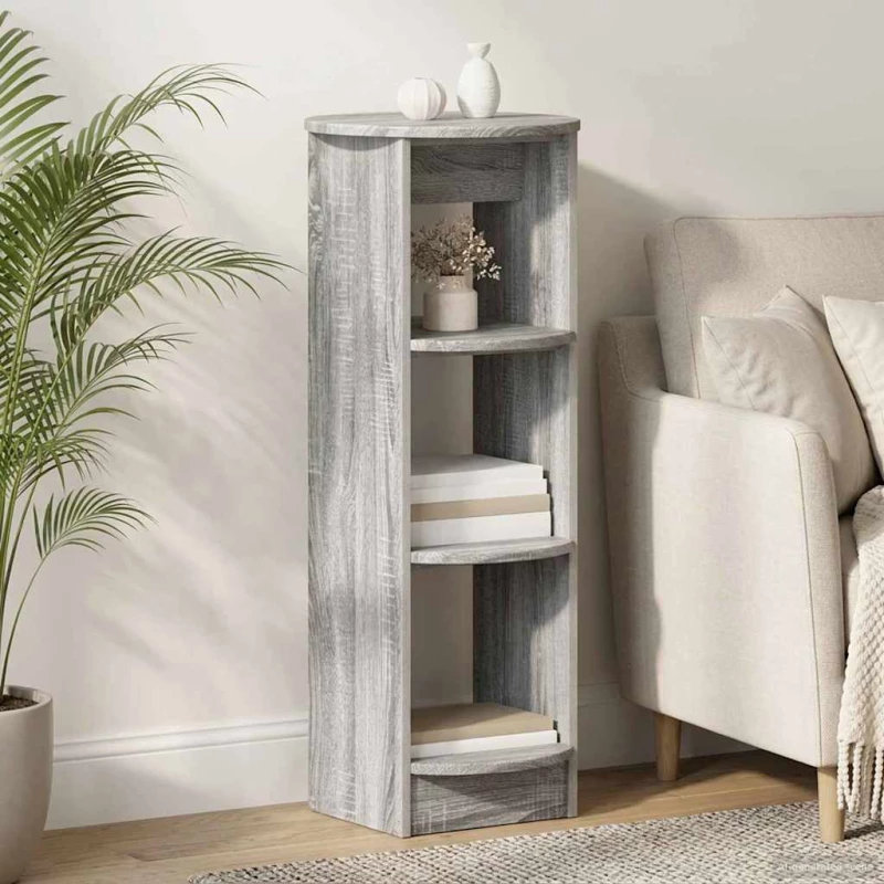 vidaXL Βοηθητικό ντουλάπι Γκρι Sonoma 40 x 40 x 100 cm
