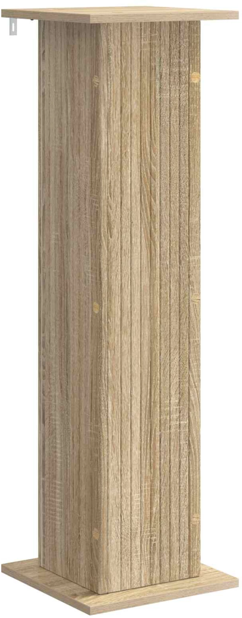 vidaXL Βάση φυτών 2 pcs Sonoma Δρυς 30,5 x 30 x 100,5 εκ