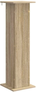 vidaXL Βάση φυτών 2 pcs Sonoma Δρυς 30,5 x 30 x 100,5 εκ
