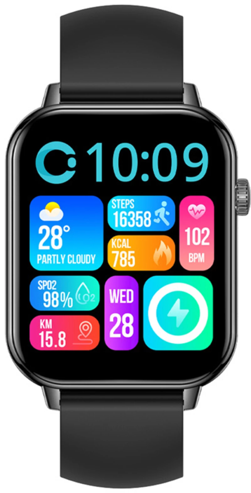 COLMI C28 Smartwatch - Μαύρο