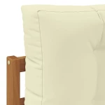 vidaXL Σετ Καναπέ με μαξιλάρι 10 pcs Στερεό Ξύλο Ακακίας